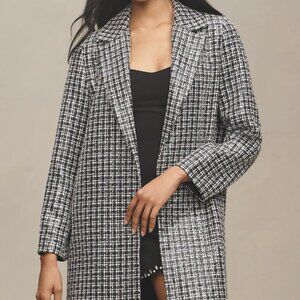 NWT -- MARE MARE  x Sequins Tweed Long Coat -- XL